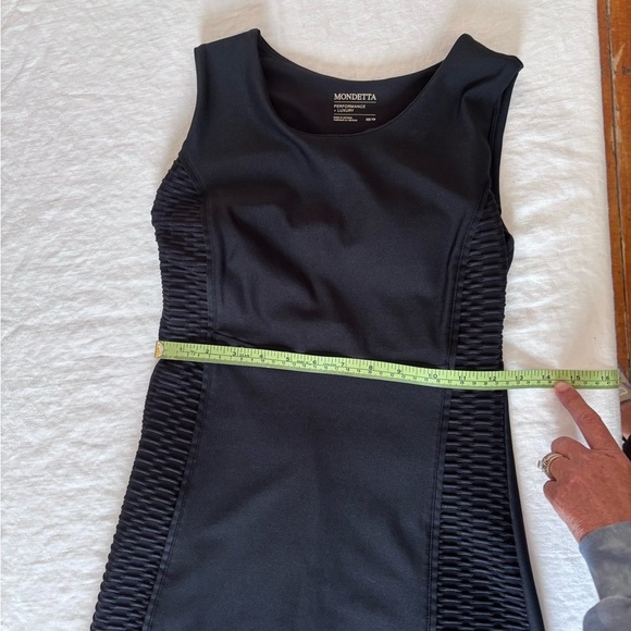 Mondetta Performance &Luxury Dress Black Sleeveless,Built in Bra Size XS - Picture 6 of 10